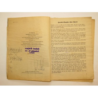 Krieegsbücherei der Deutschen Jugend, Heft 51, Heinkel-Bomber über Paris. Espenlaub militaria